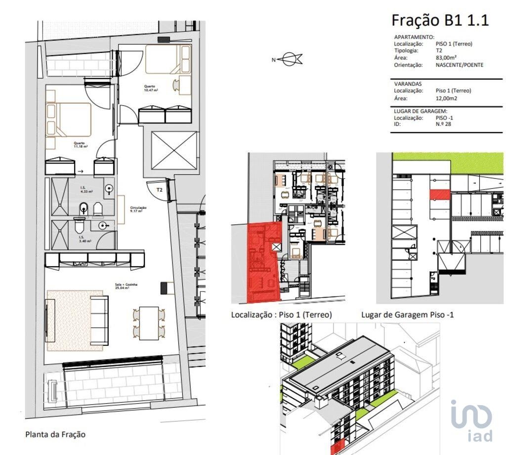 2 bed Appartement in Porto