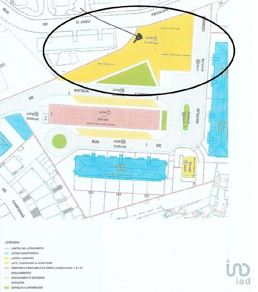 Perceel / Land in Porto